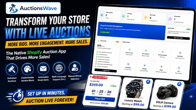 AuctionsWave Product Demo Video Thumbnail
